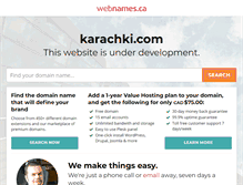 Tablet Screenshot of karachki.com